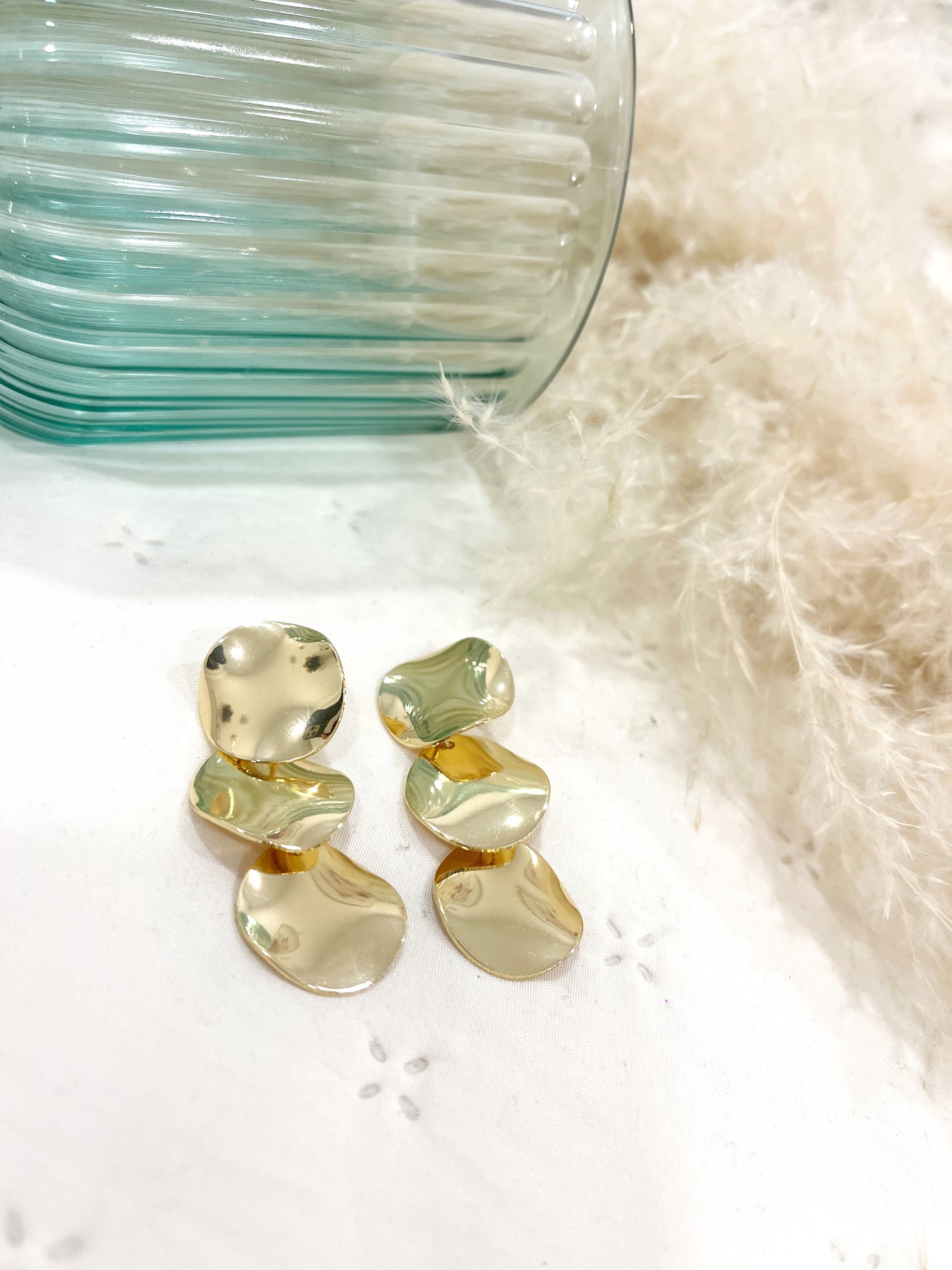 Pendientes disco cascada