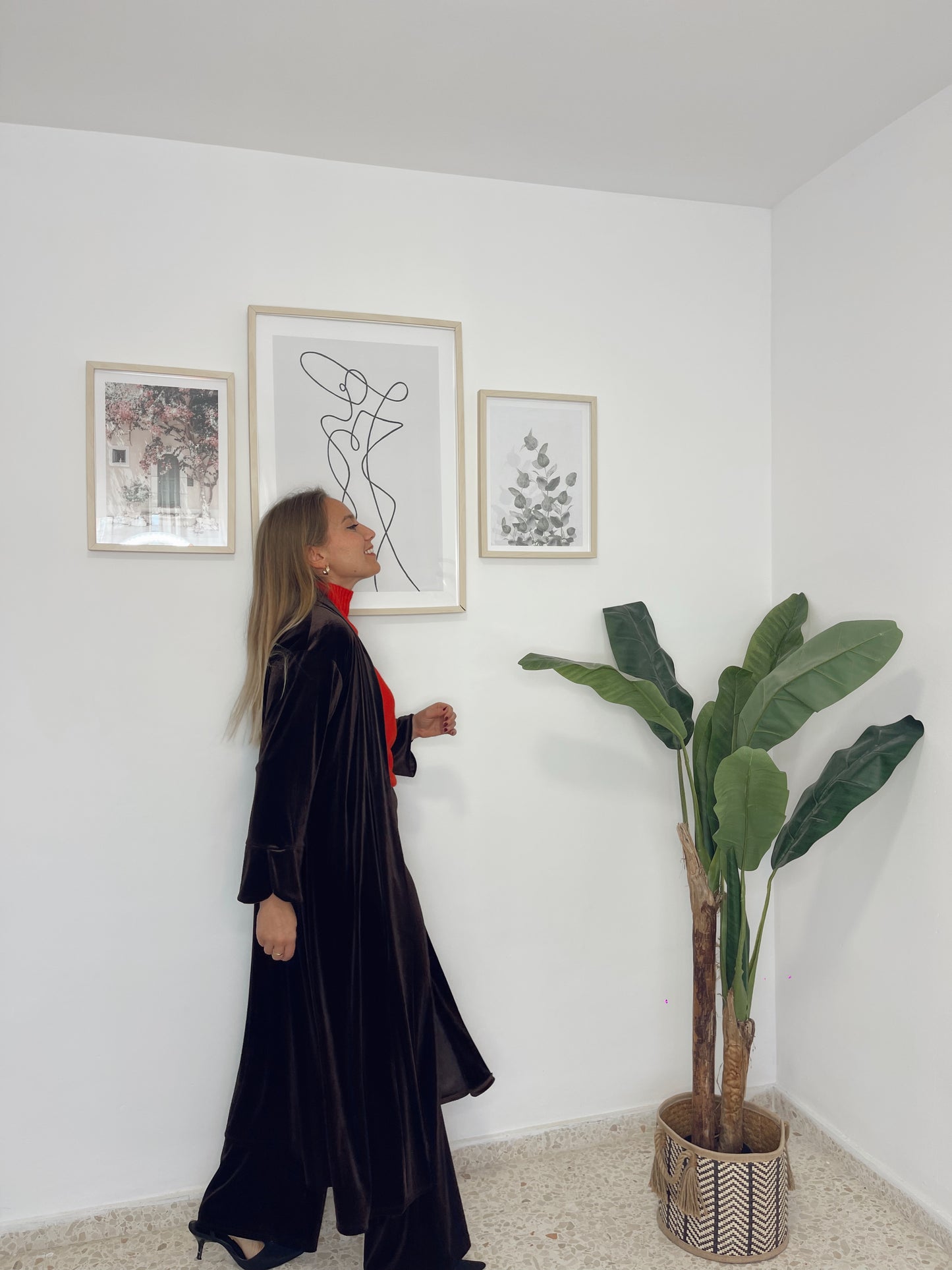 Pantalon terciopelo marron