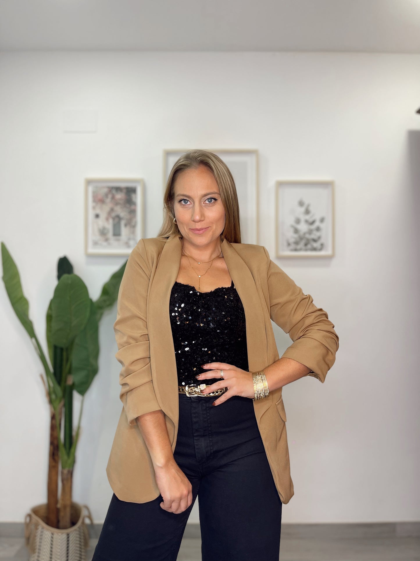 Blazer camel