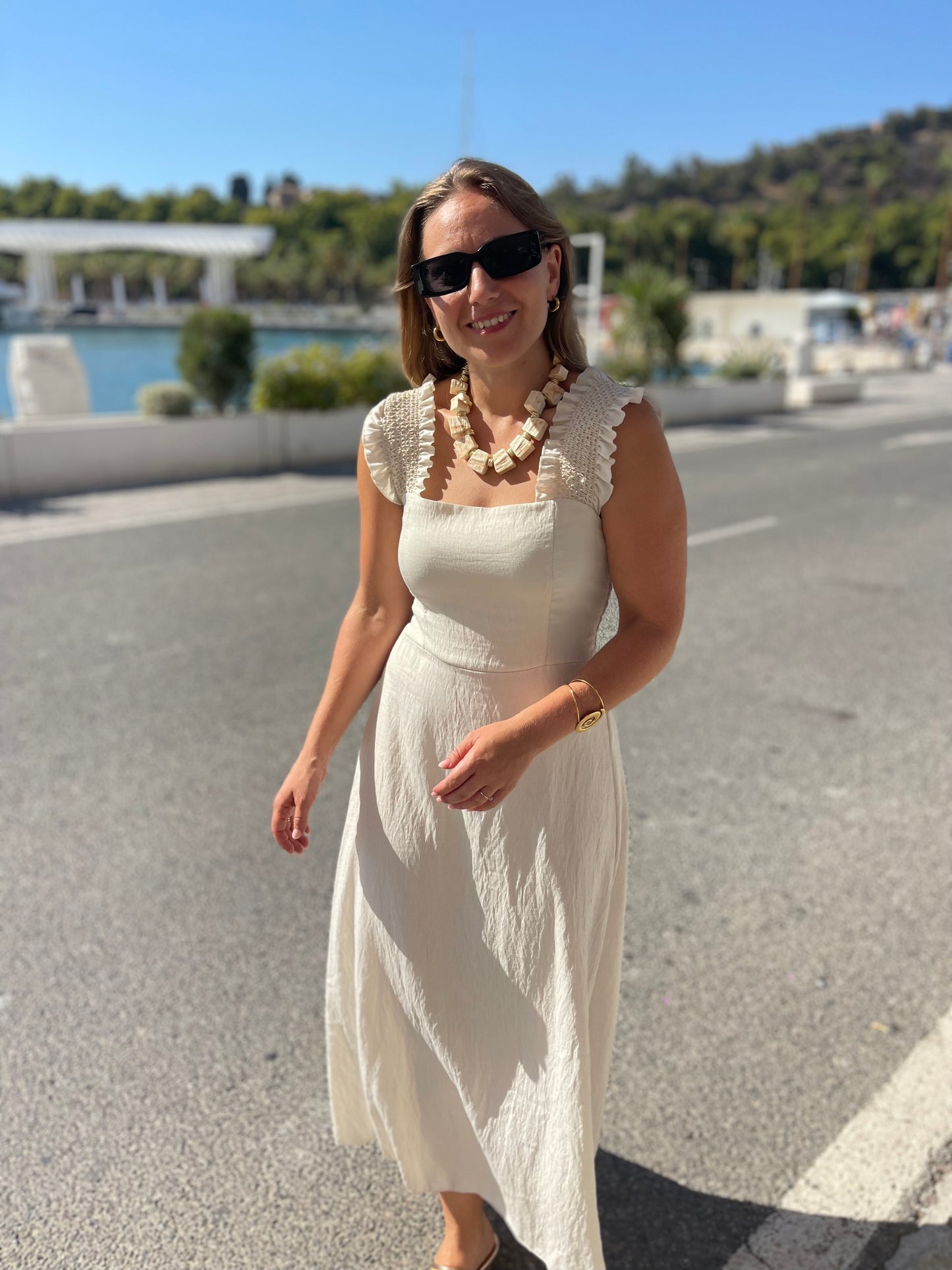 Vestido Bayona blanco