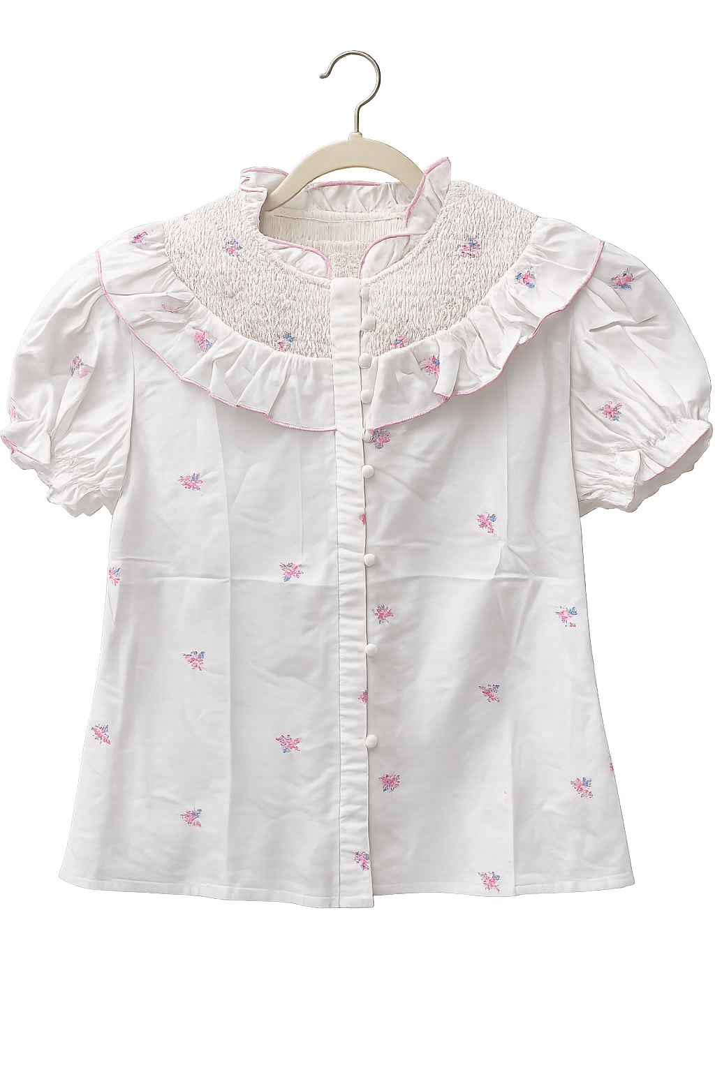 Blusa Versalles blanca