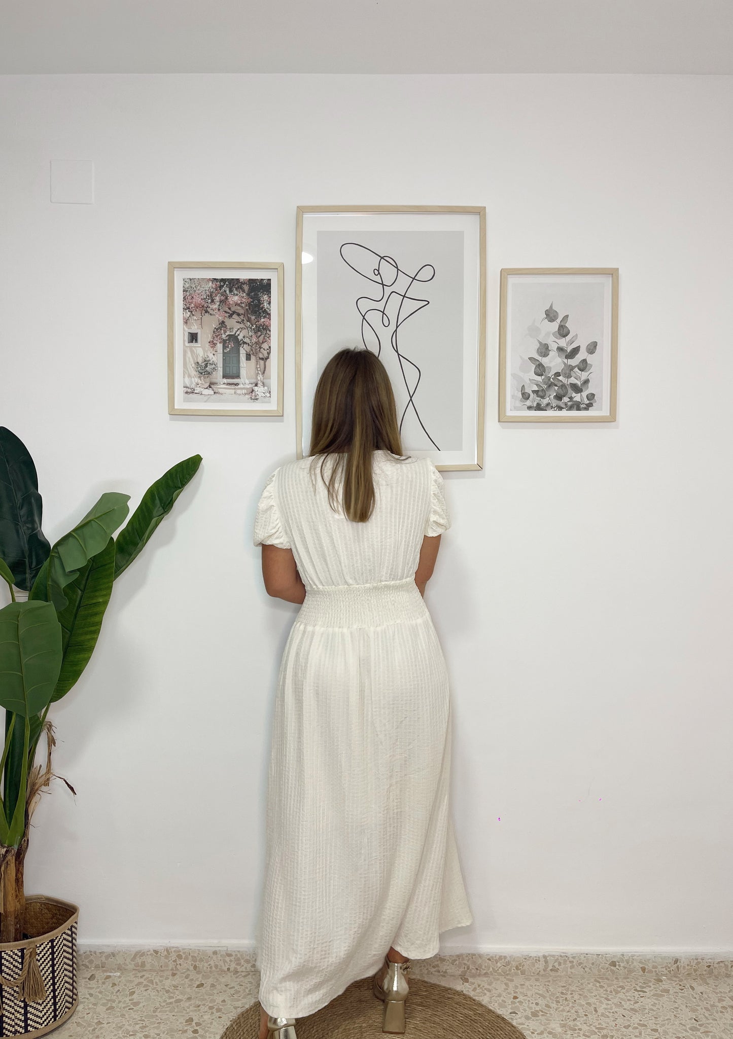 Vestido Carlota blanco