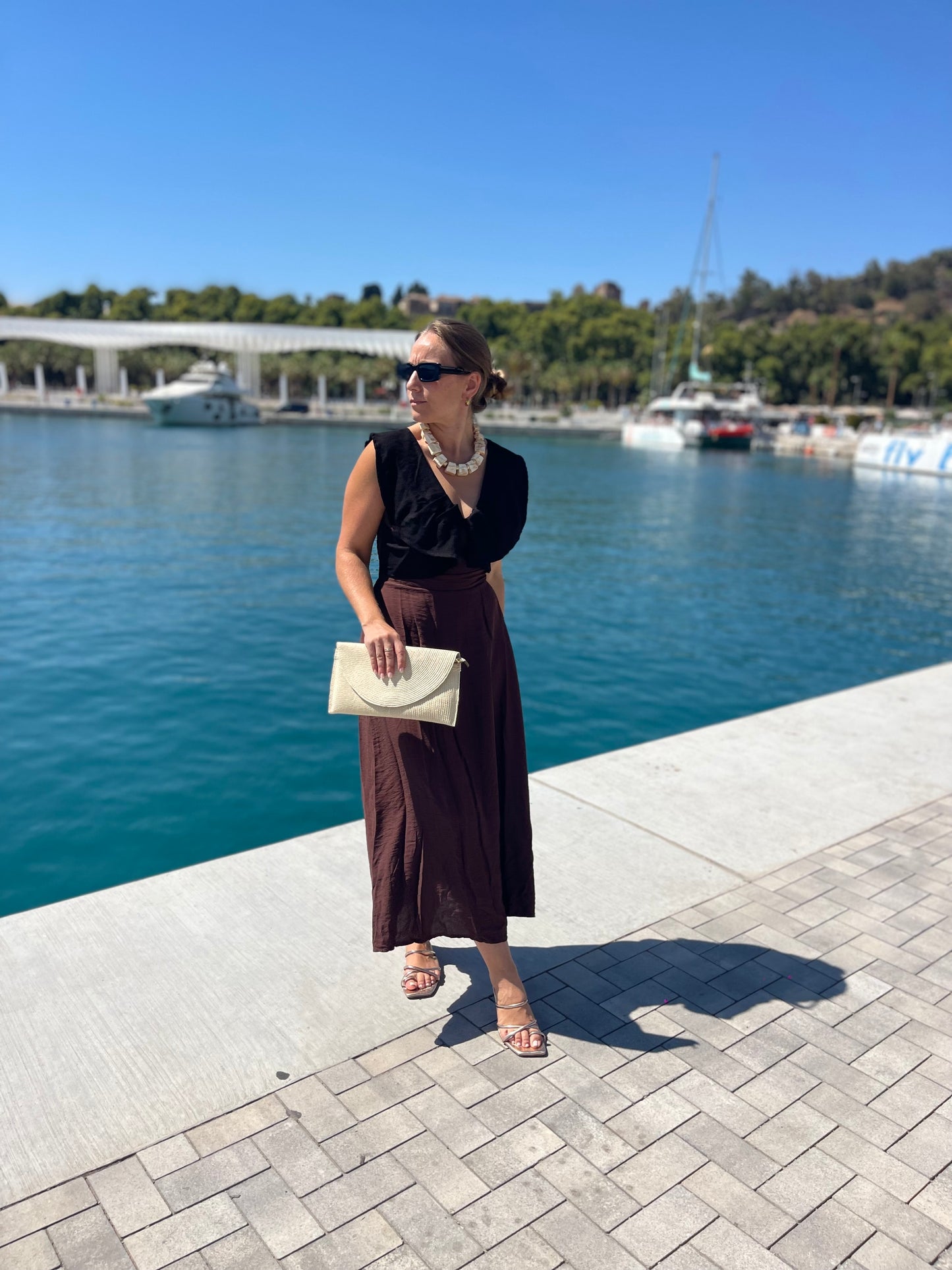Vestido chocolate bellini