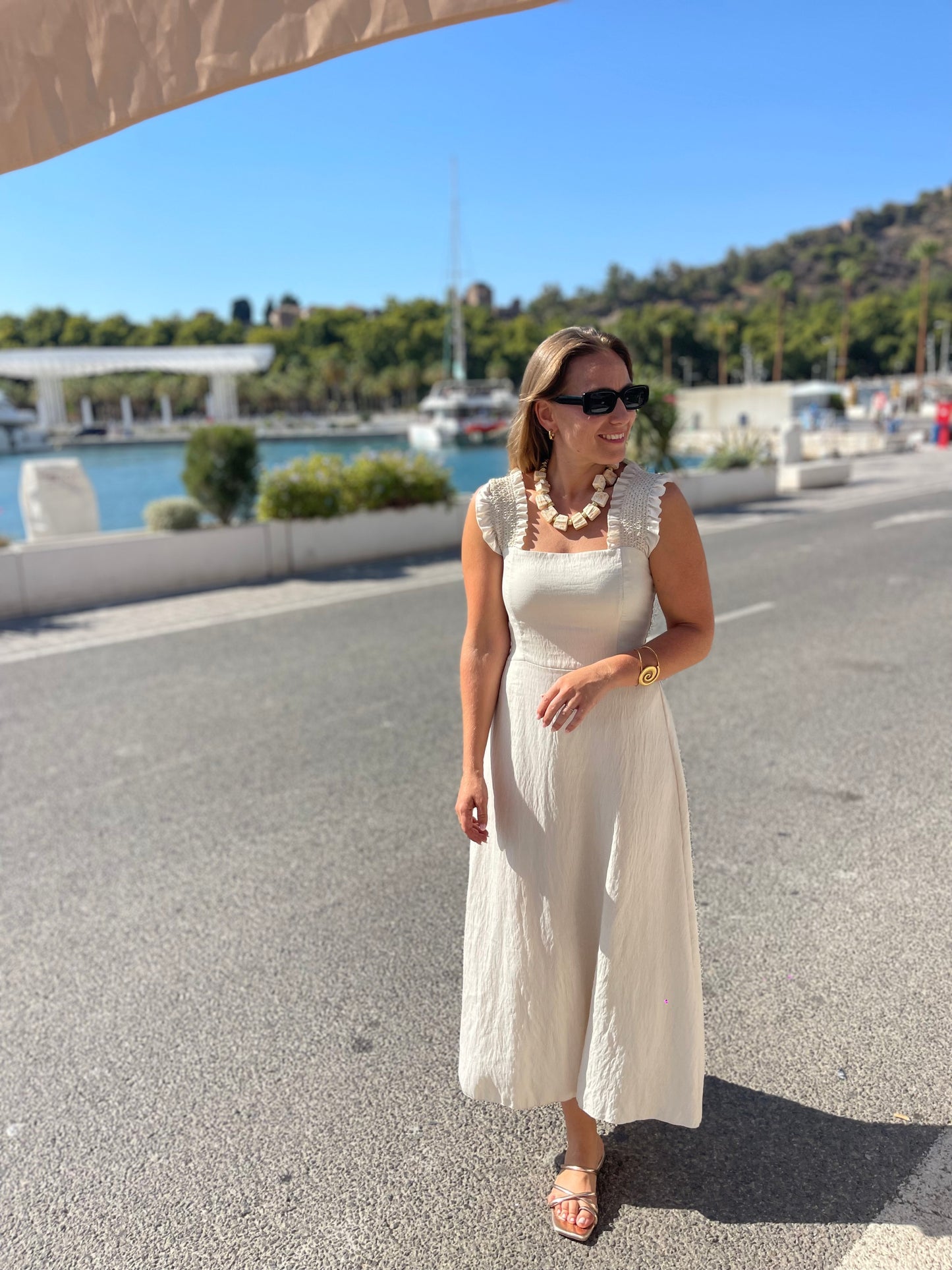 Vestido Bayona blanco