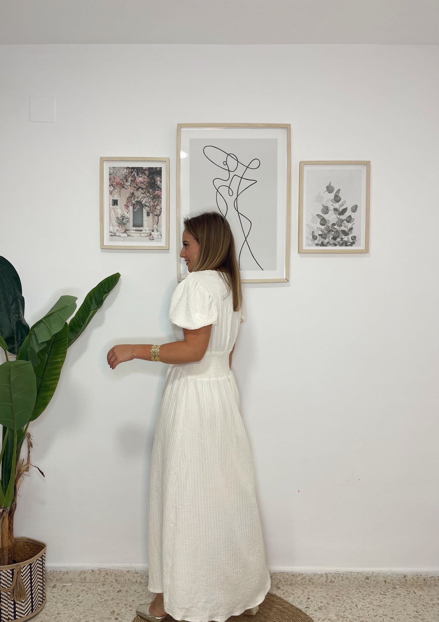 Vestido Carlota blanco