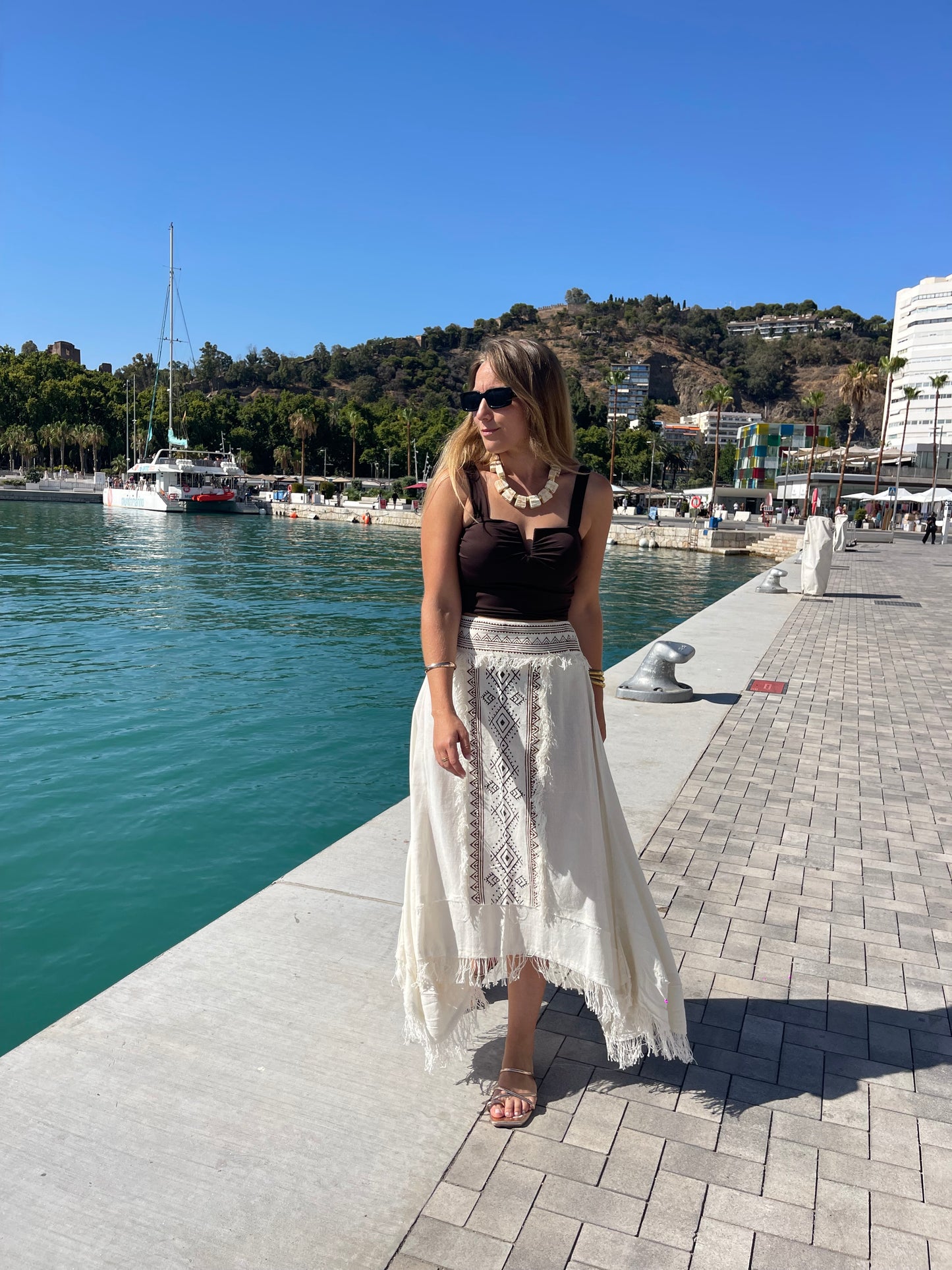 Falda boho chic