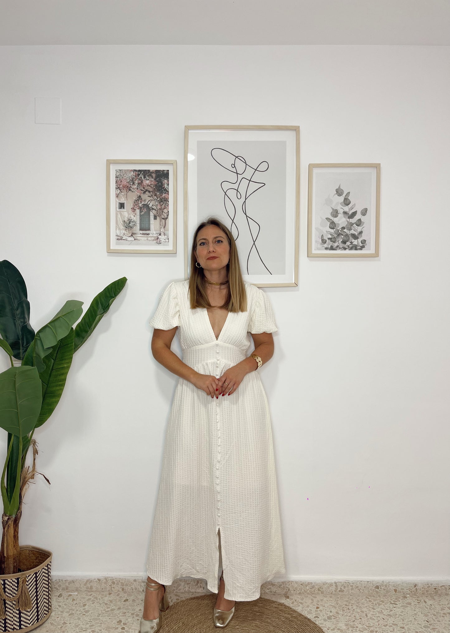 Vestido Carlota blanco