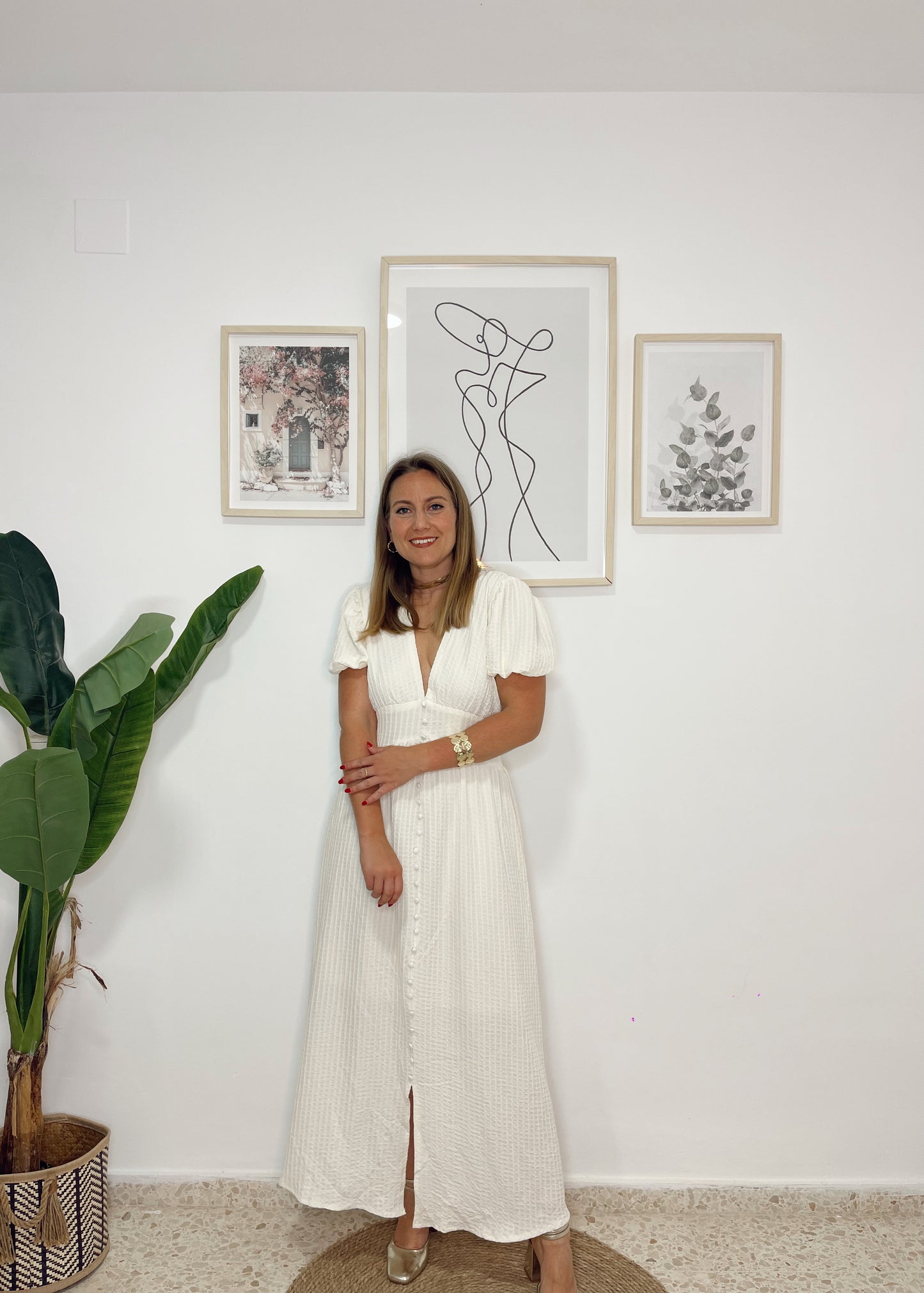 Vestido Carlota blanco