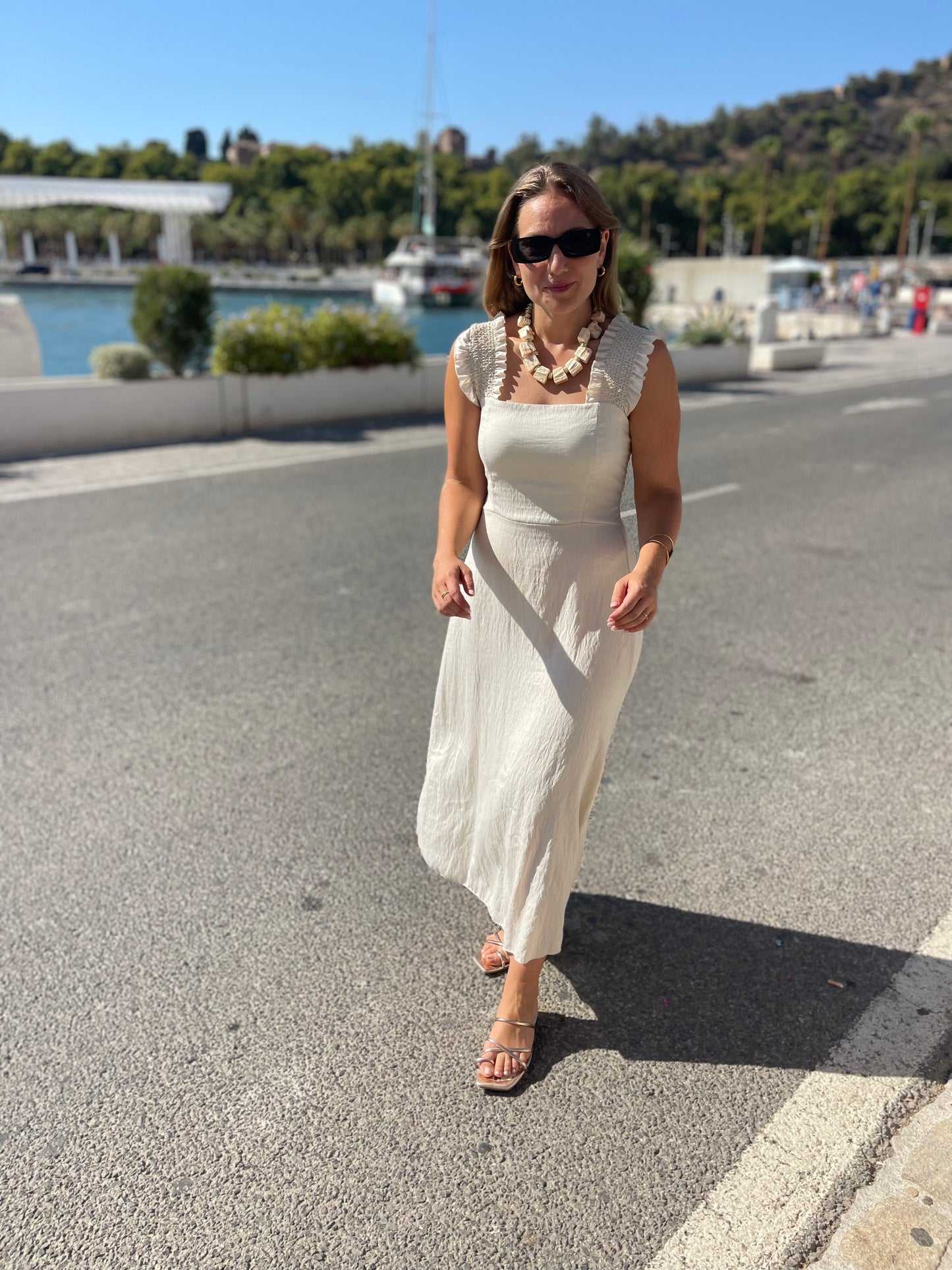 Vestido Bayona blanco