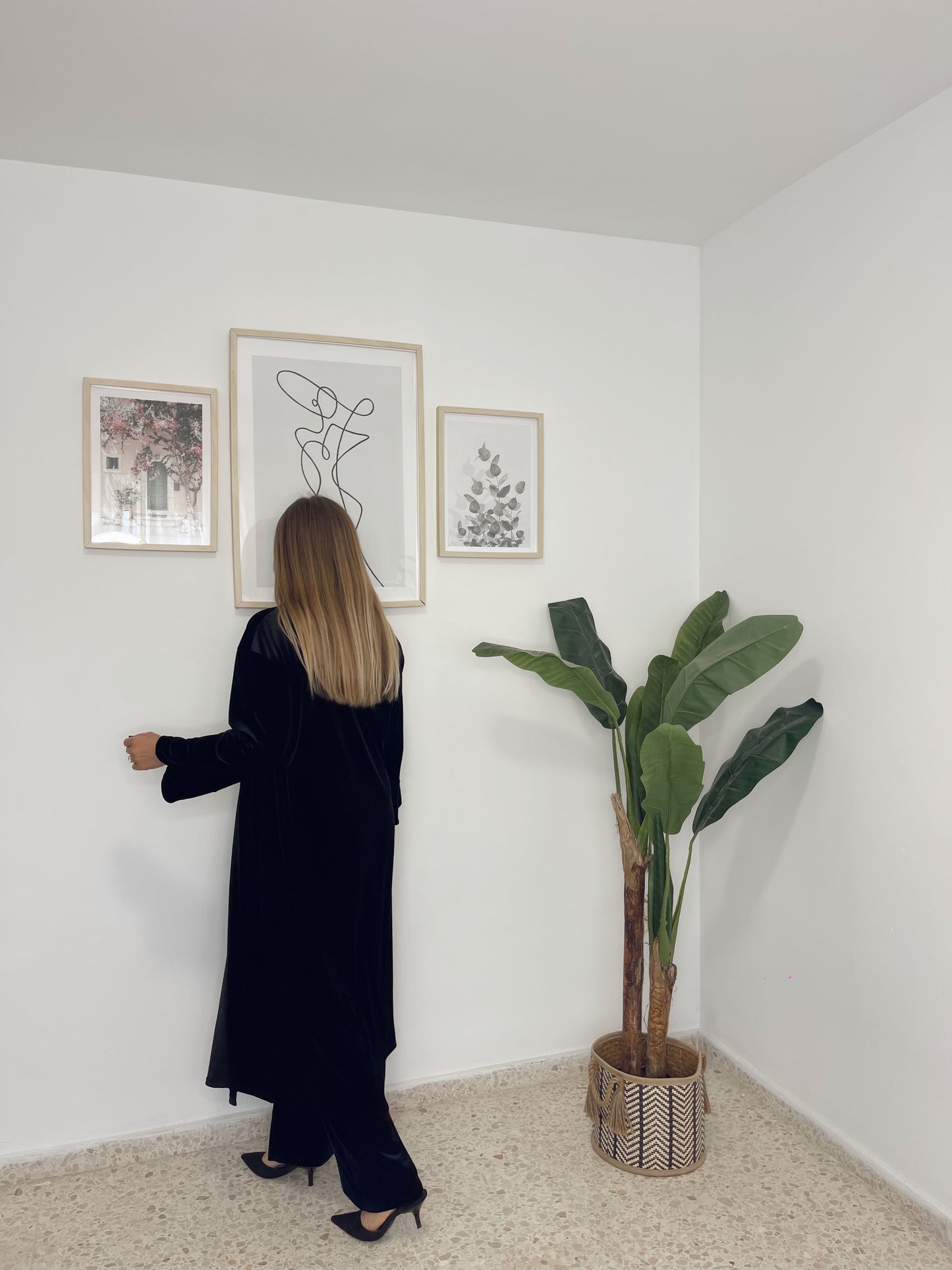 Pantalon terciopelo azul marino