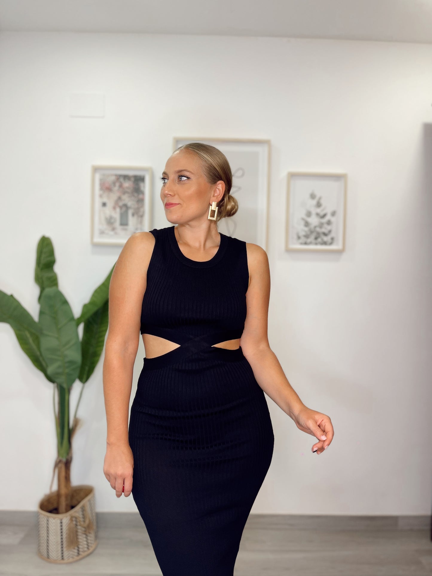Vestido cut out Daniela