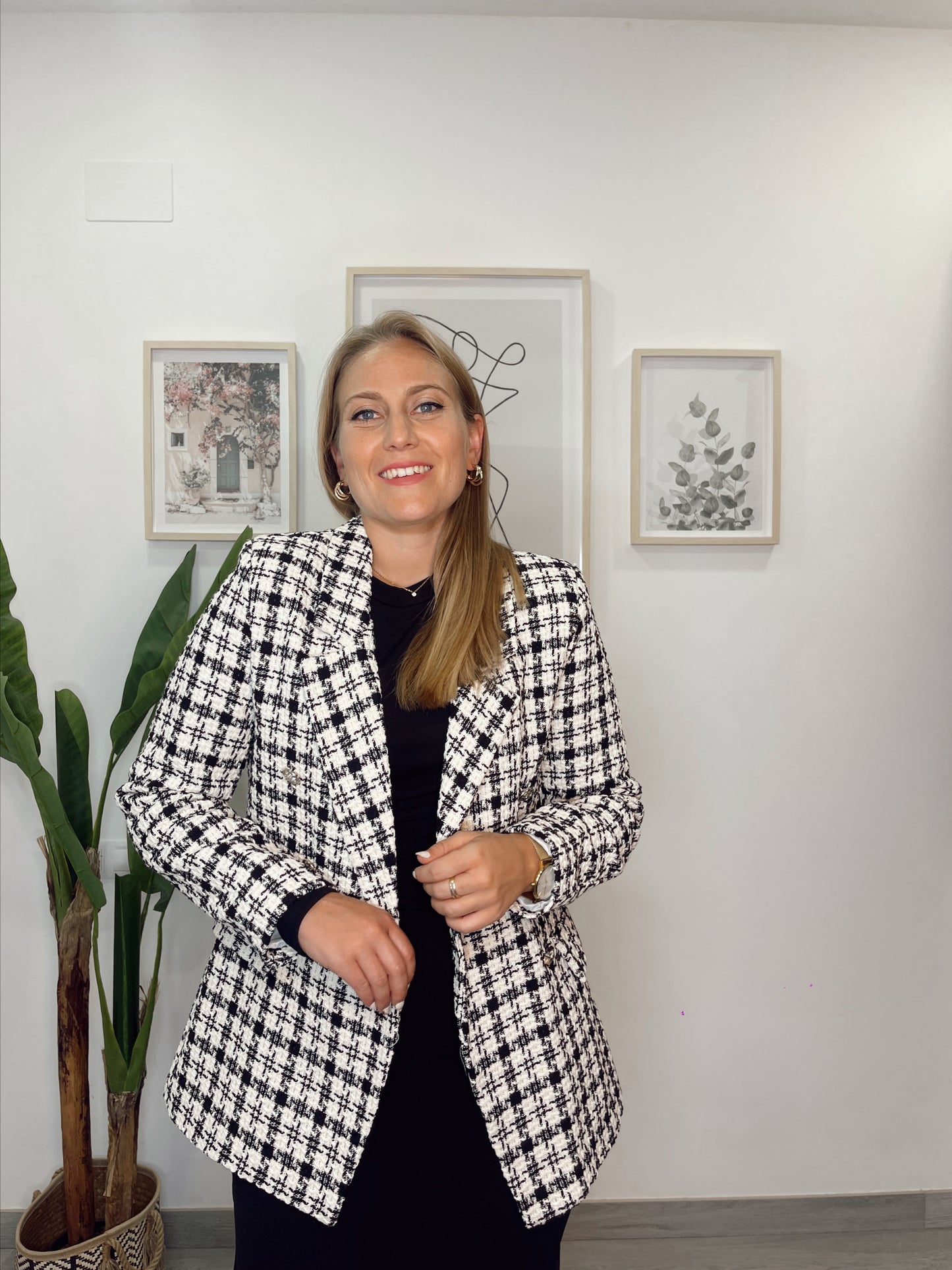 Blazer pata de gallo