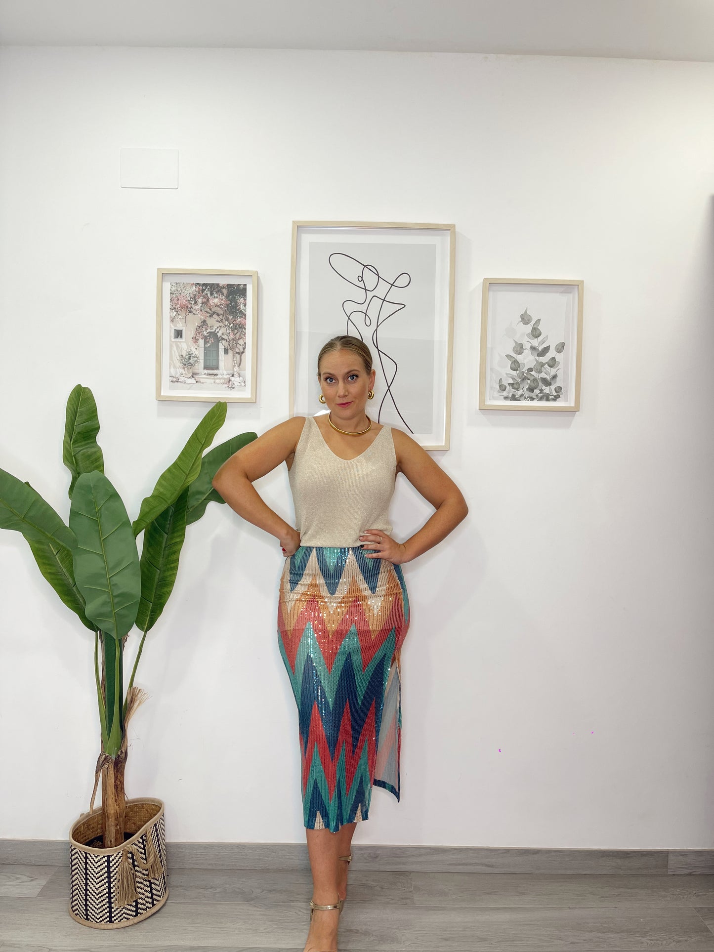 Falda Lentejuelas