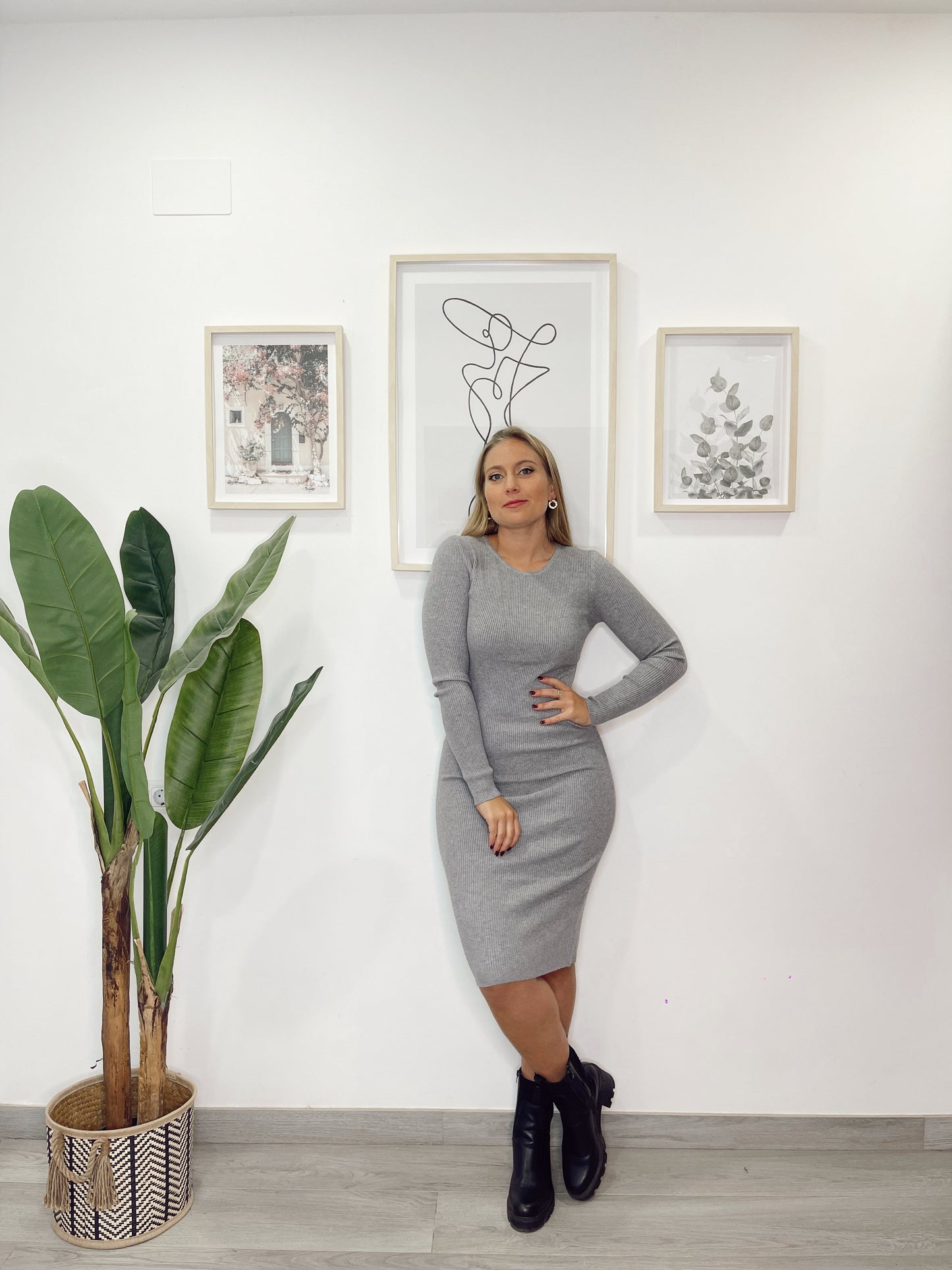 Vestido tubo canale