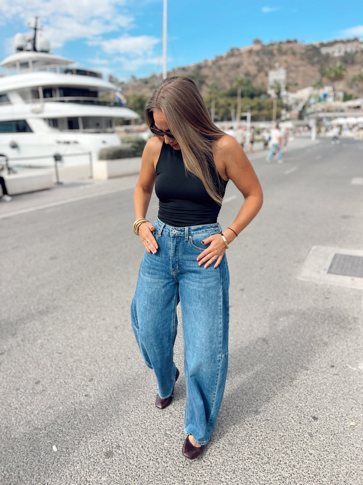 Pantalon Vaquero barrel