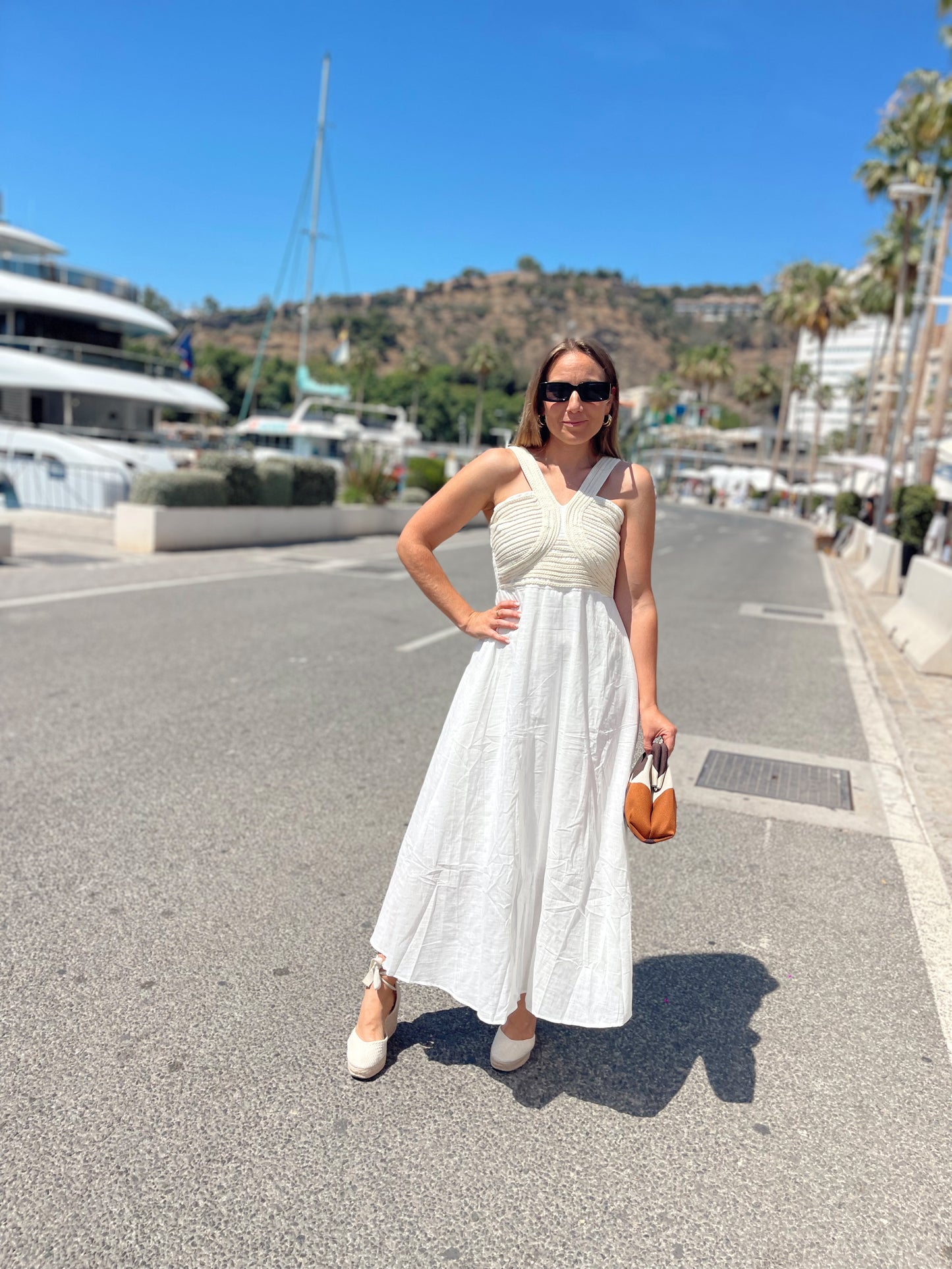 Vestido Orly blanco