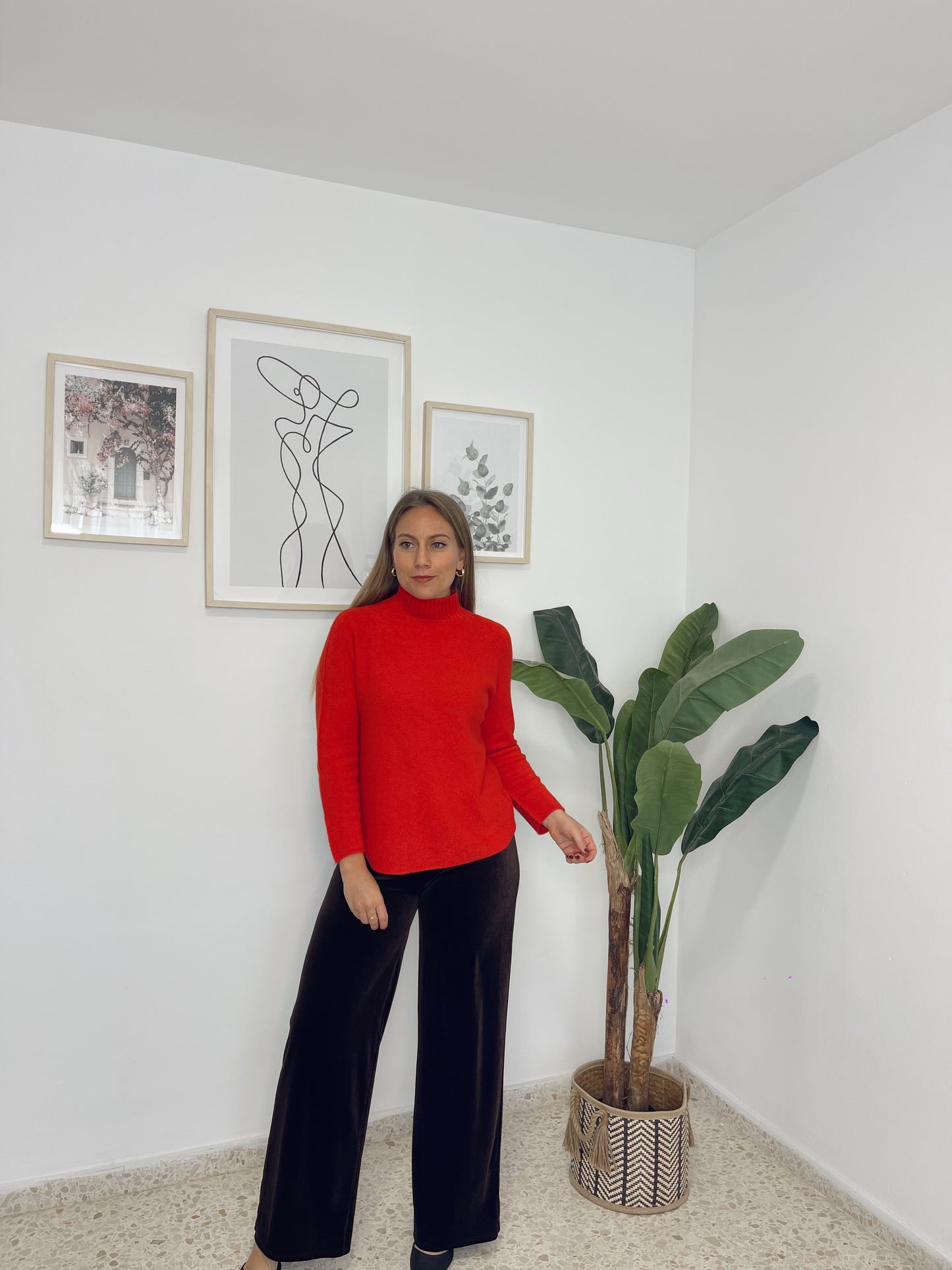 Pantalon terciopelo marron