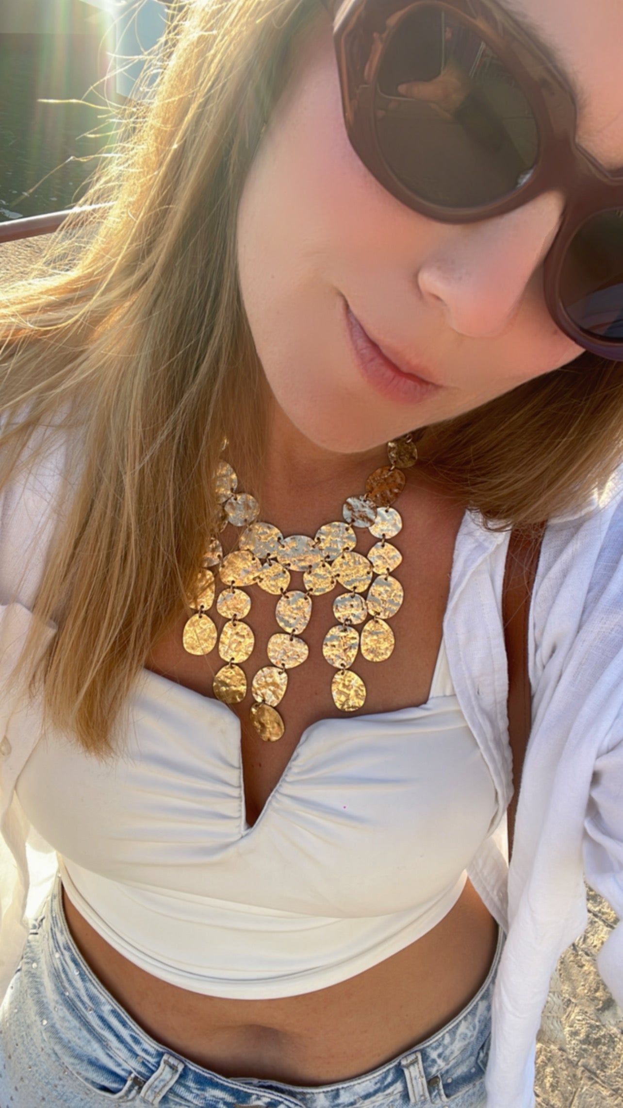 Collar monedas
