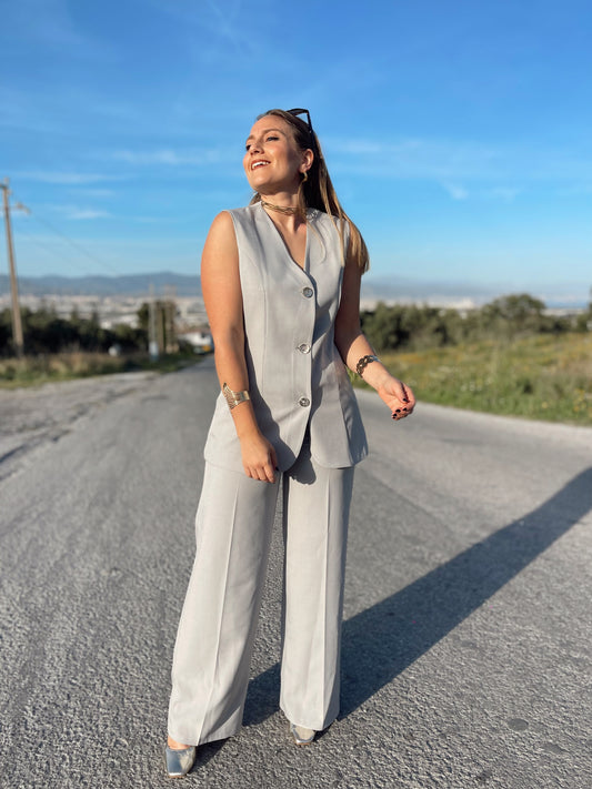 Conjunto Gloria gris