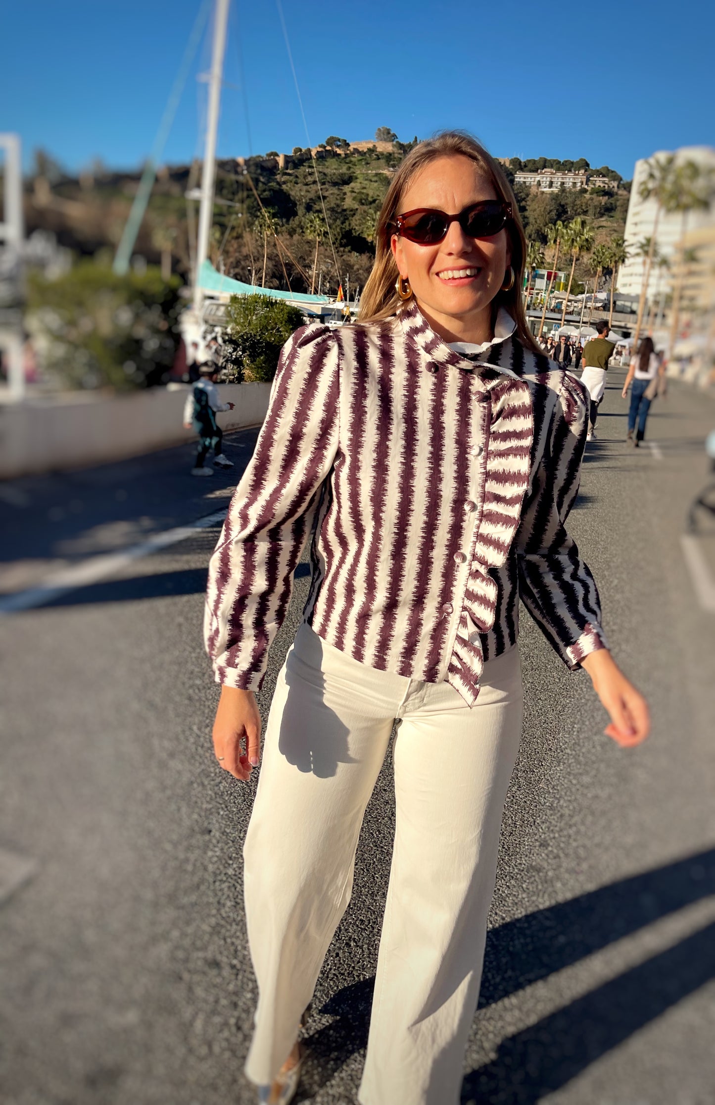 Chaqueta corte cruzado