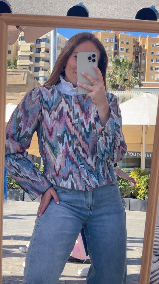 Chaqueta Zig Zag