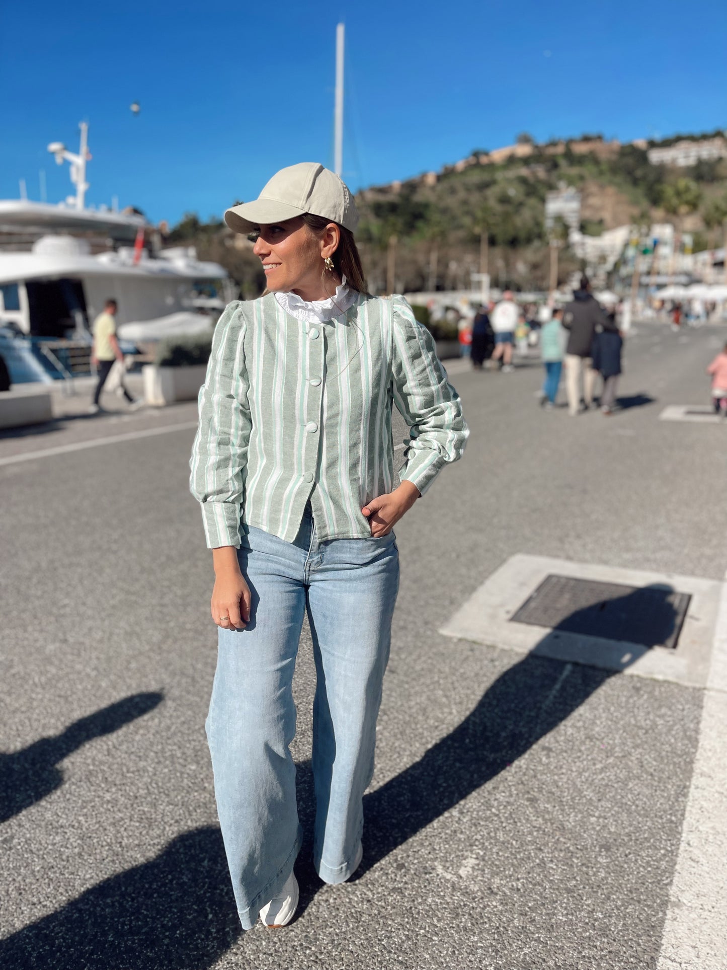 Chaqueta Flavia verde