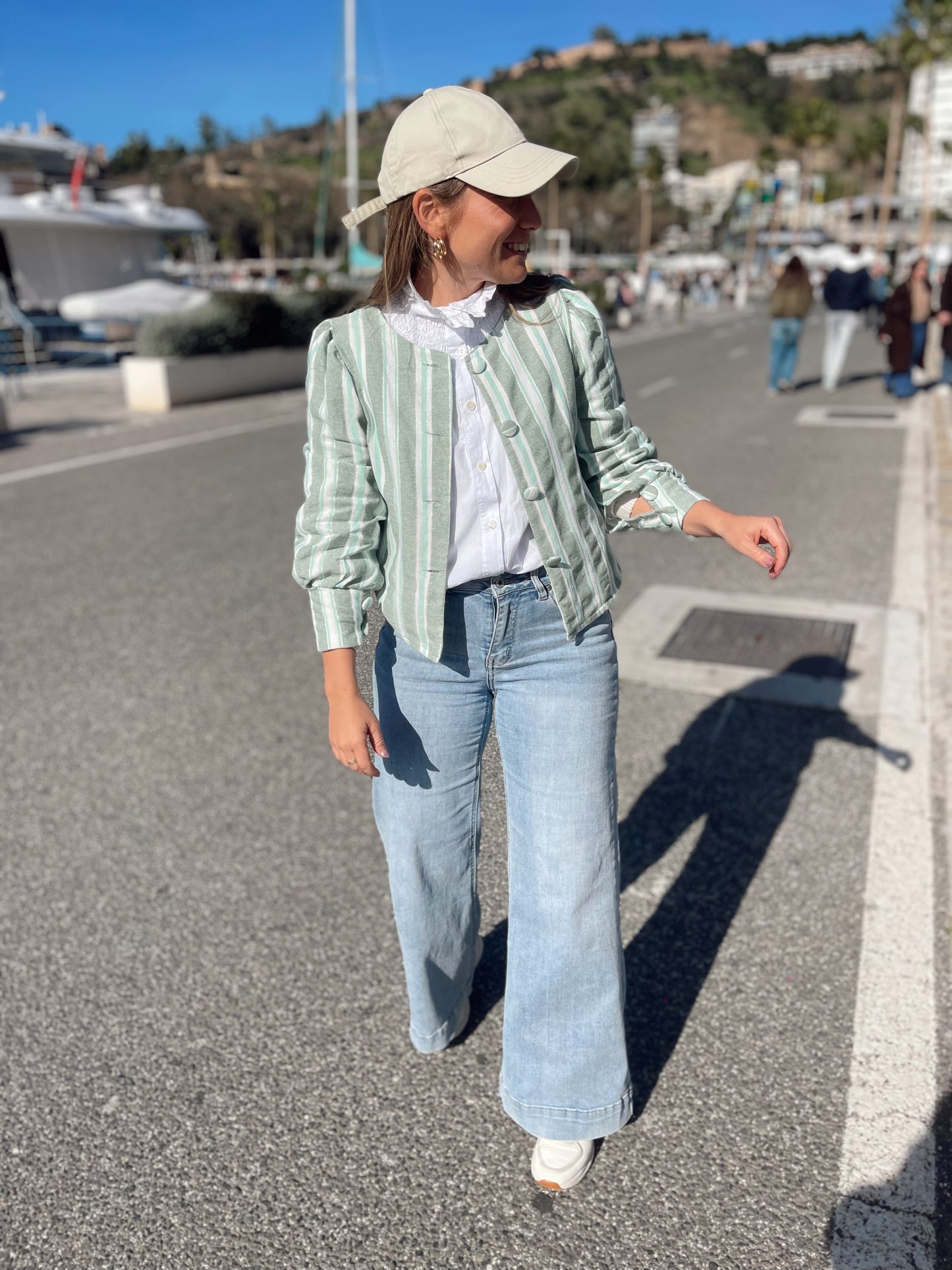 Chaqueta Flavia verde