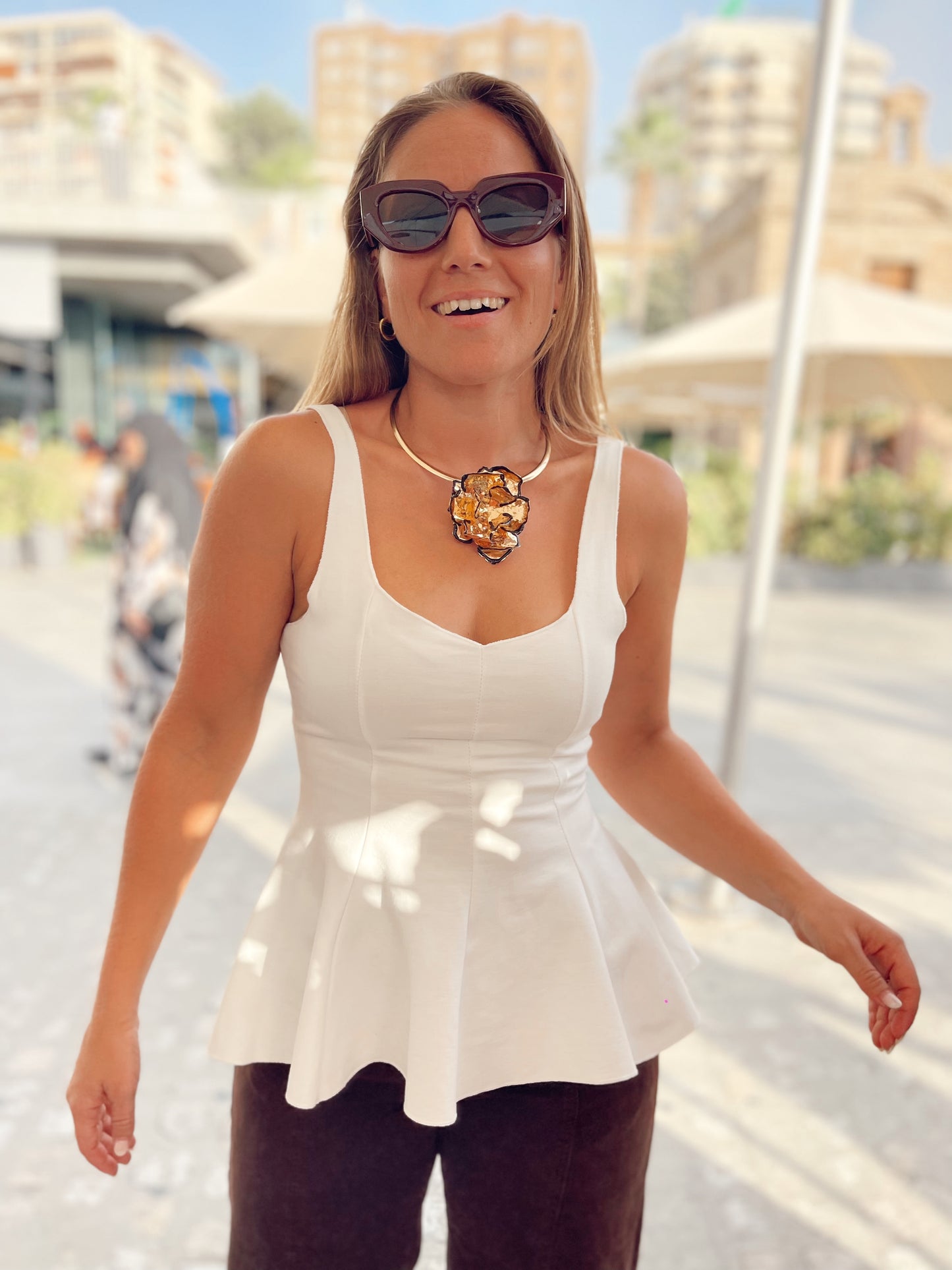 Top peplum