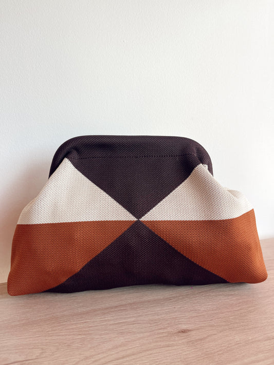 Bolso mano Nilo con cadena interior para bandolera