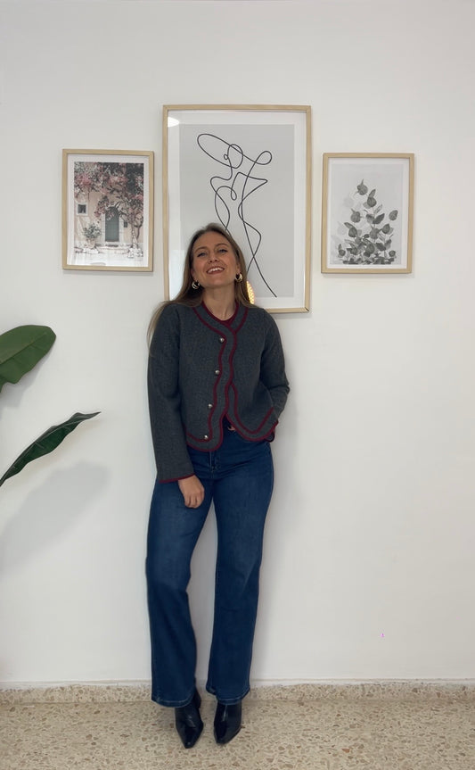 Chaqueta aurora gris