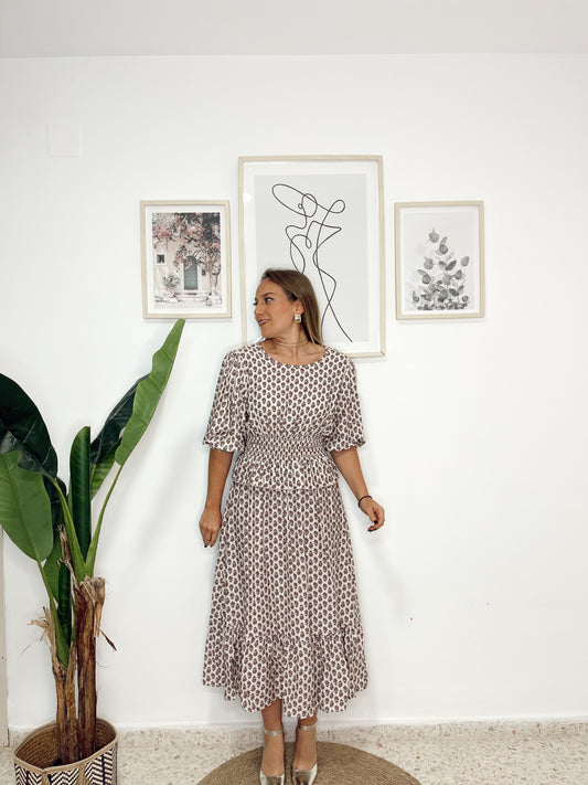 Vestido engomado Versalles