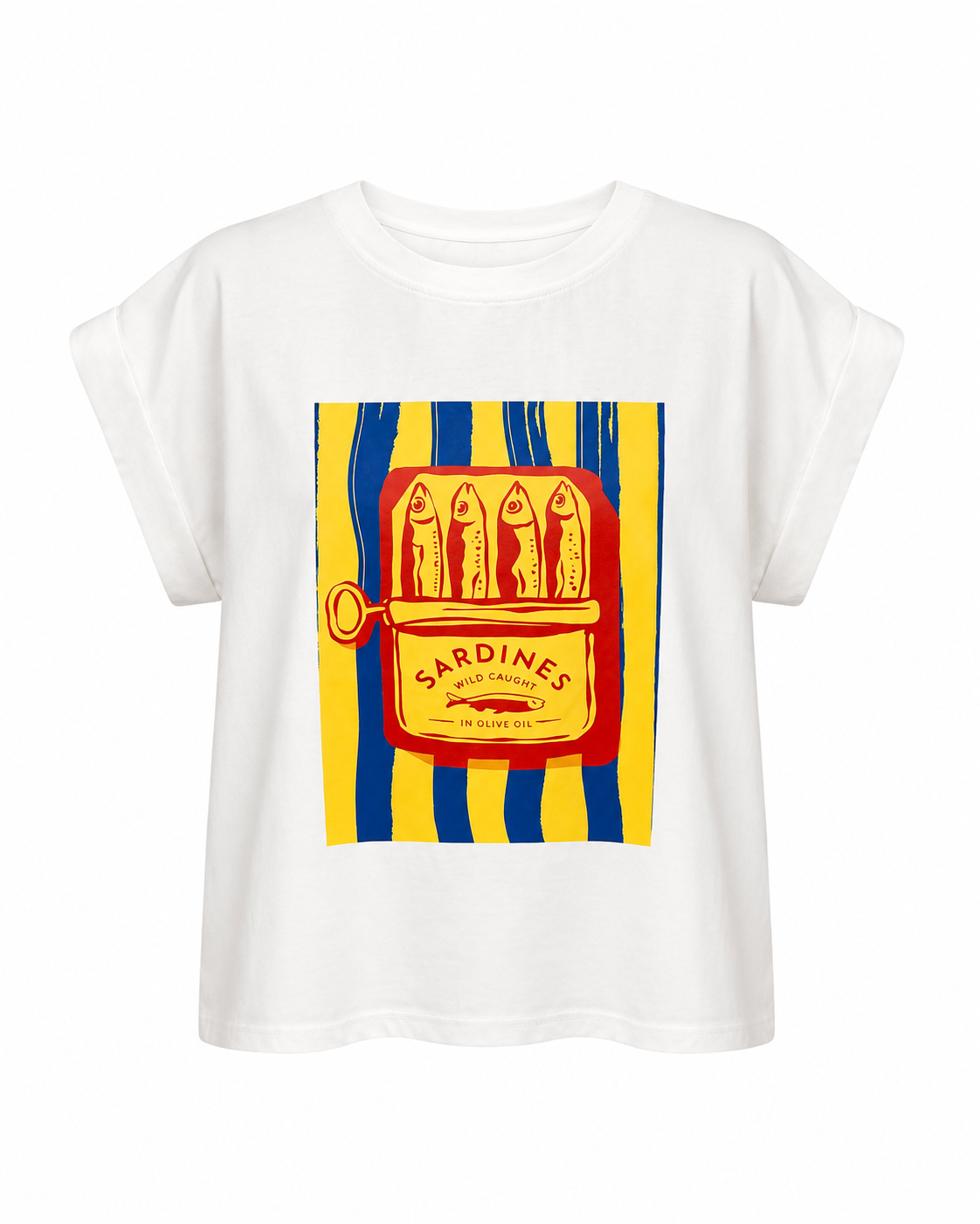 Camiseta algodon sardinas