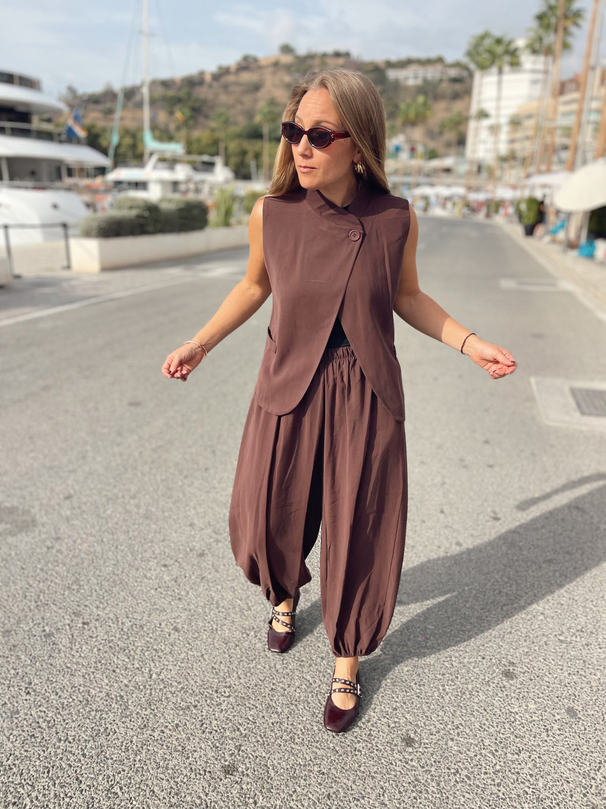 Conjunto Vega marron