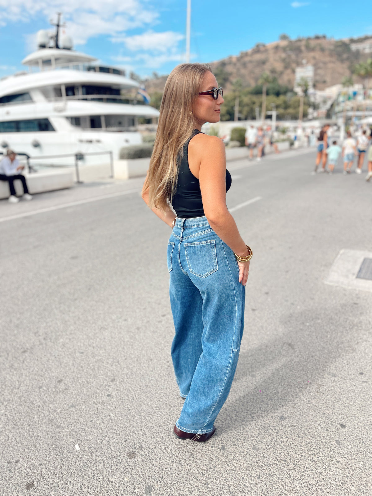 Pantalon Vaquero barrel