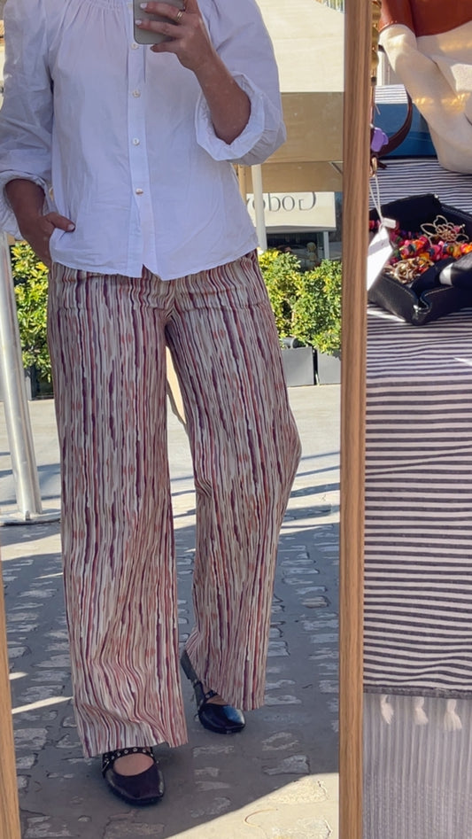 Pantalón multicolor