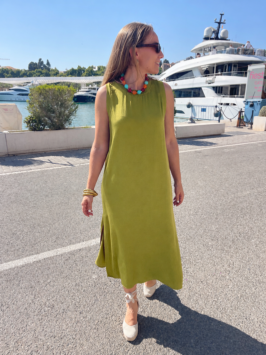 Vestido Luna Verde