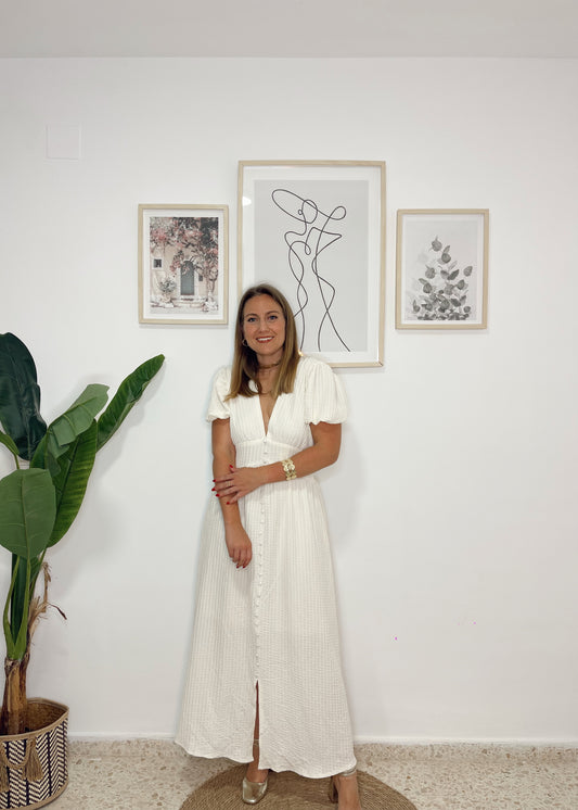 Vestido Carlota blanco