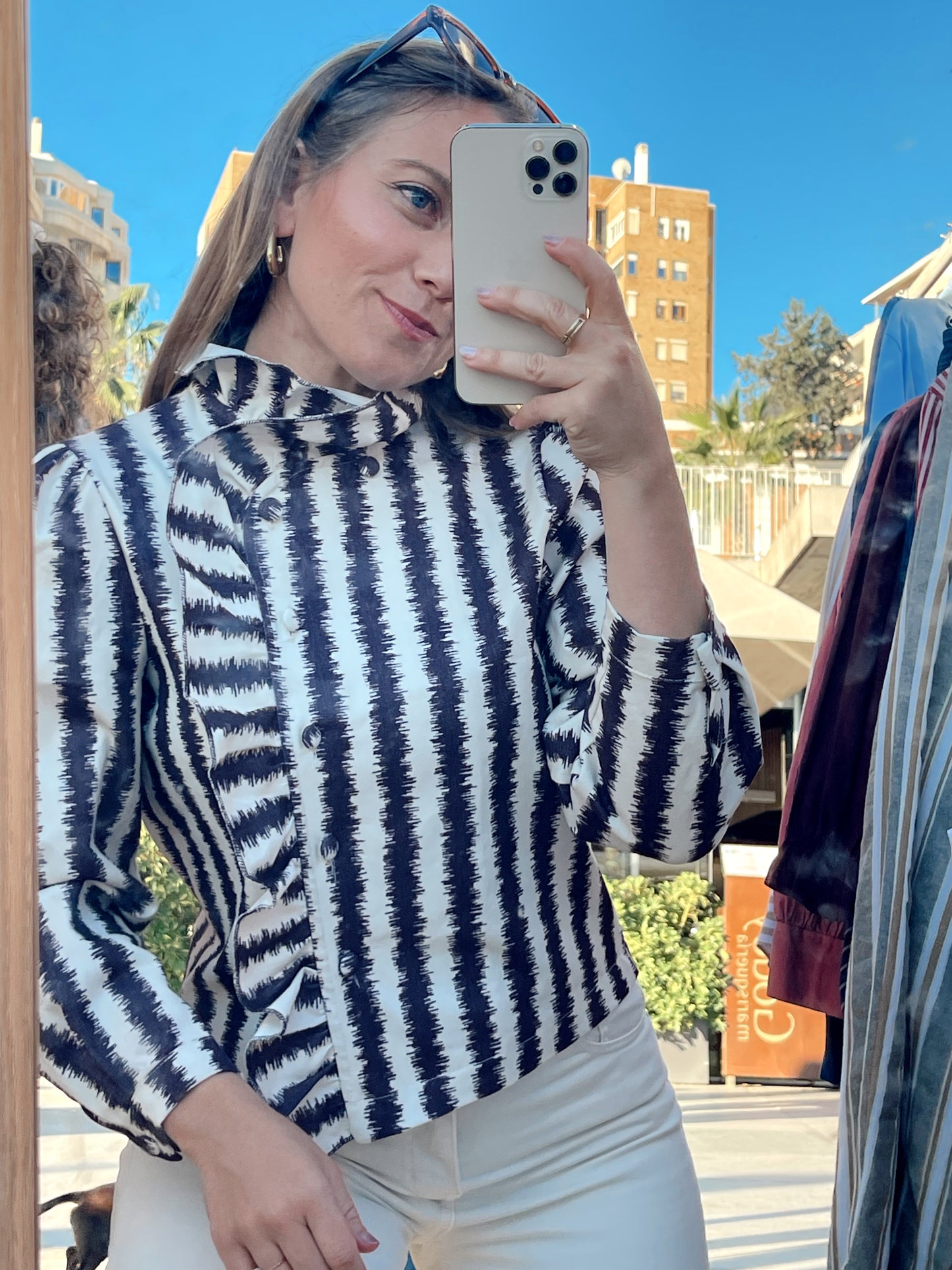 Chaqueta corte cruzado