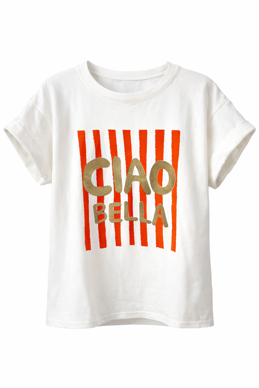 Camiseta ciao bella