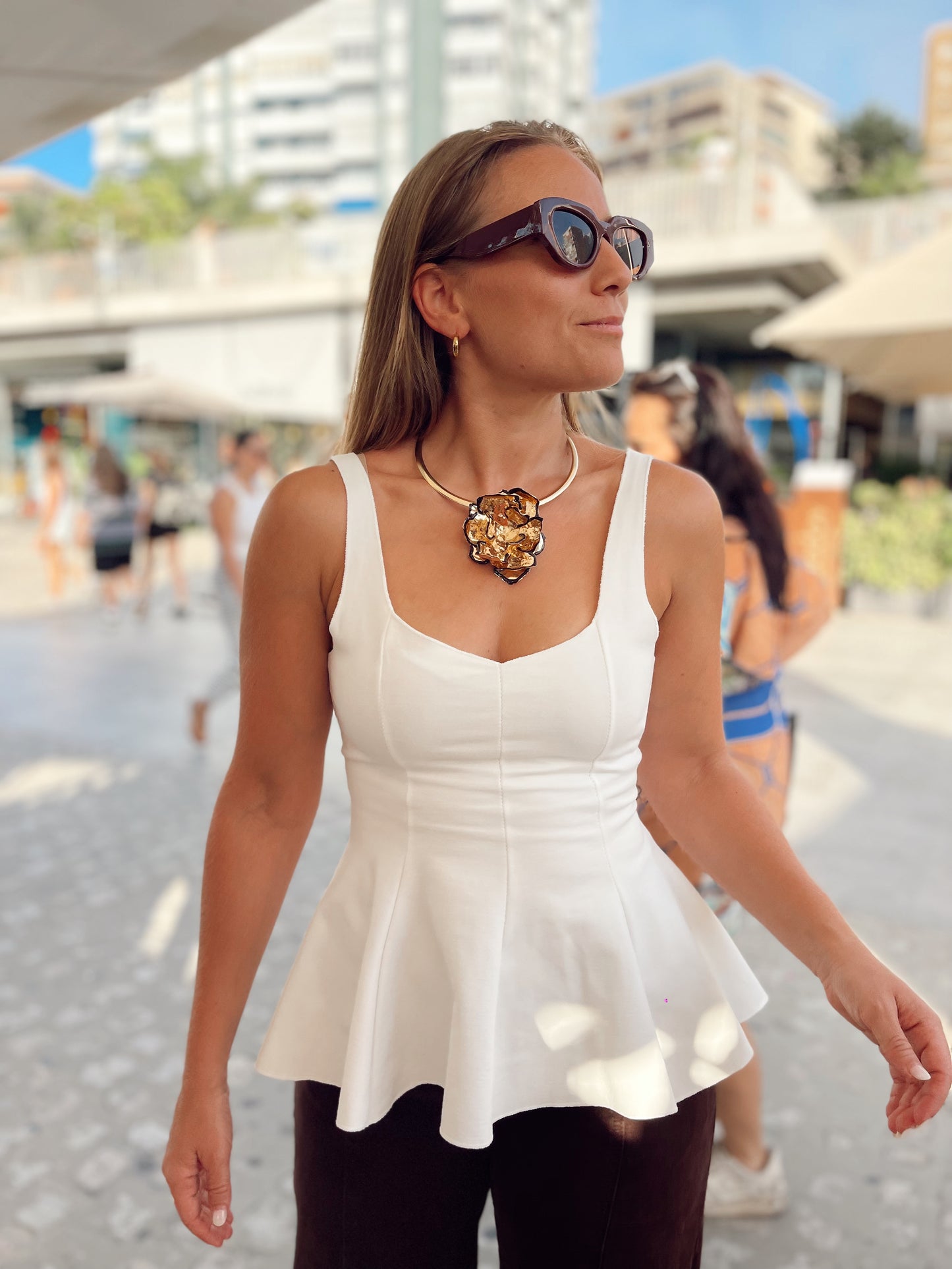 Top peplum