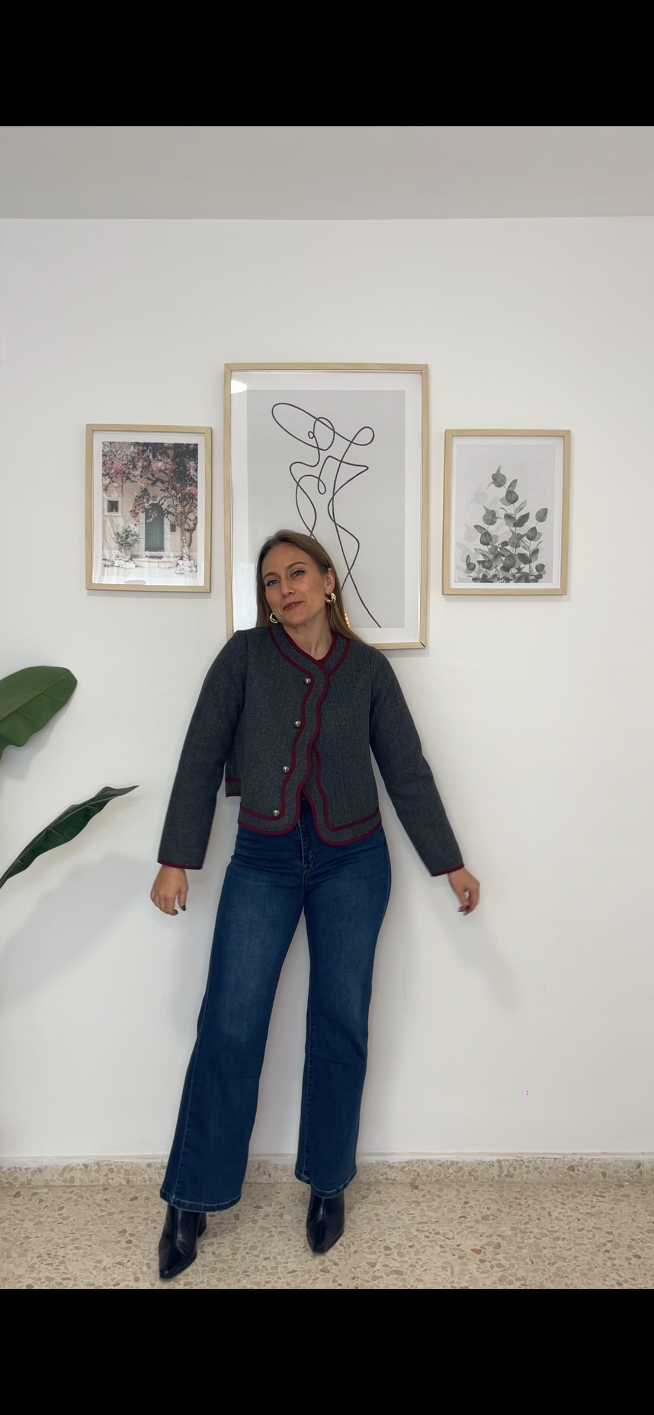 Chaqueta aurora gris