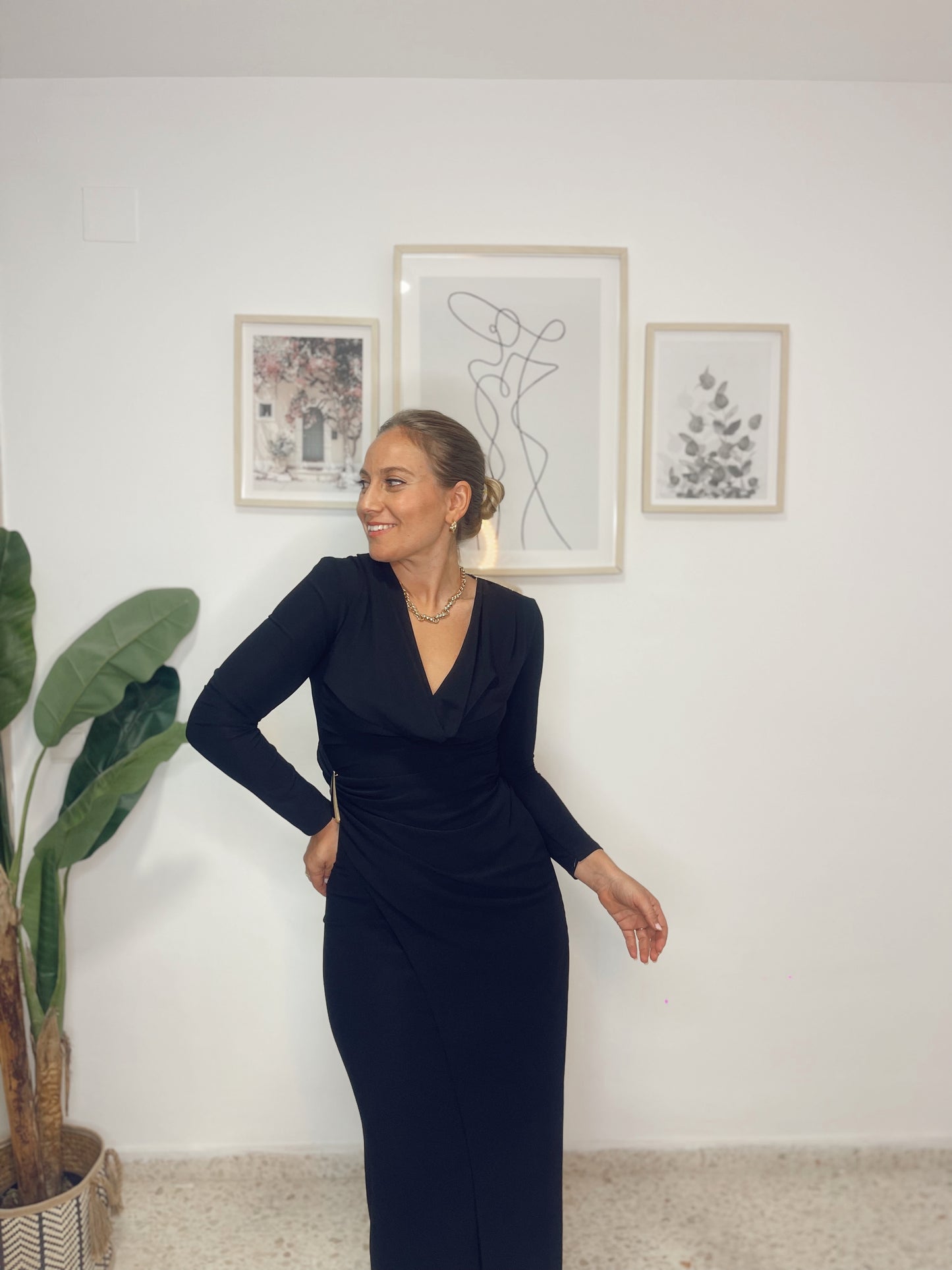 Vestido tifany negro