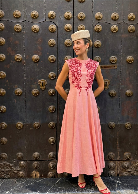 Vestido Nicol bordado
