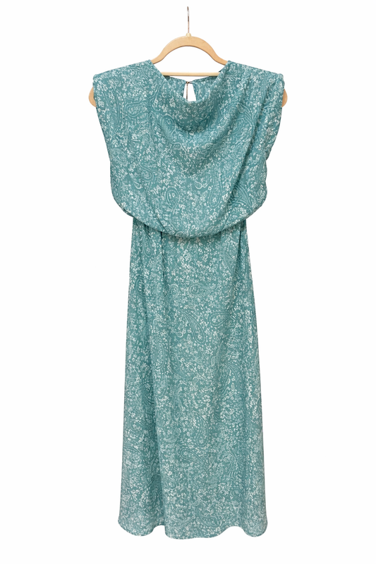 Vestido Ilaria turquesa