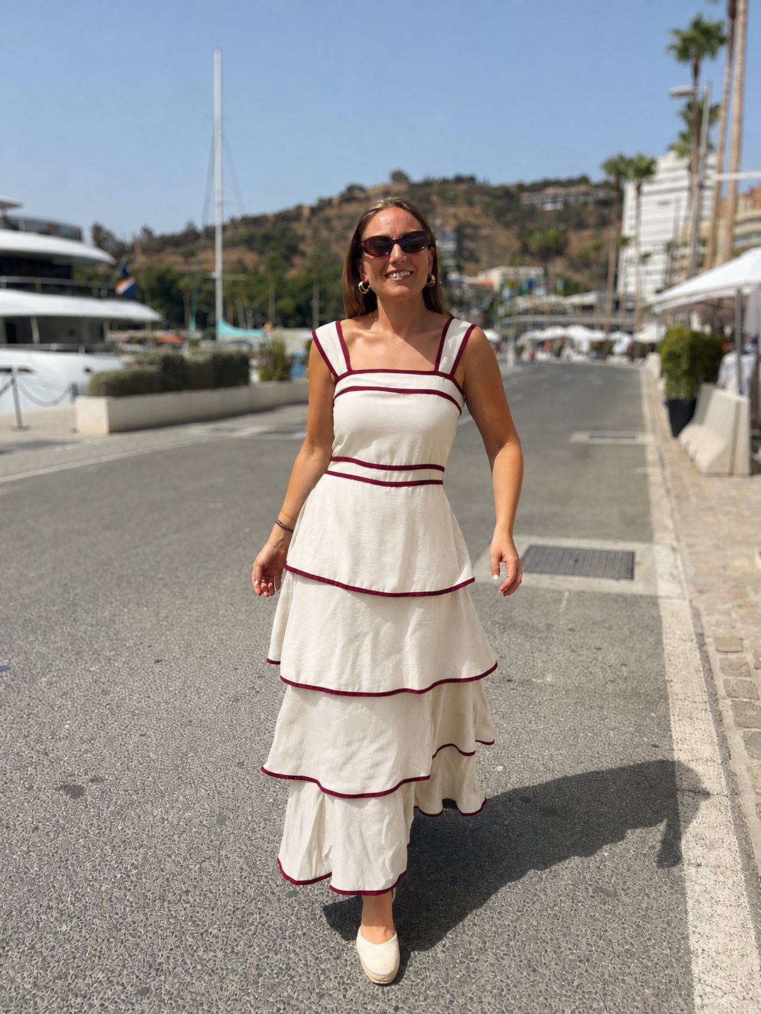 Vestido Maialen beige