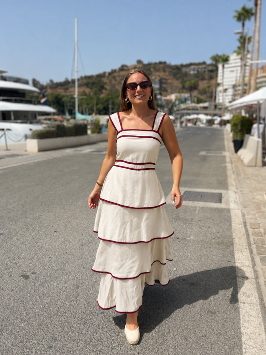 Vestido Maialen beige