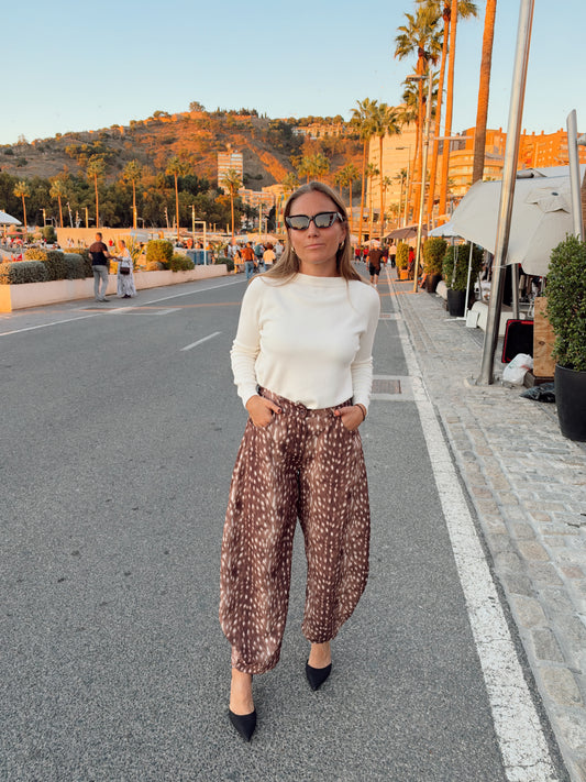 Pantalon barrel bambi