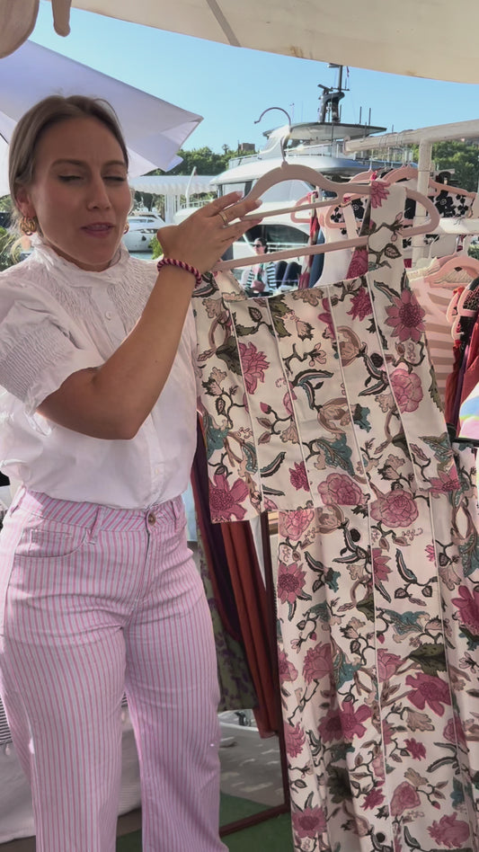 Conjunto helen floreado