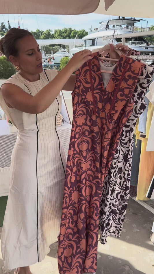 Vestido siena naranja